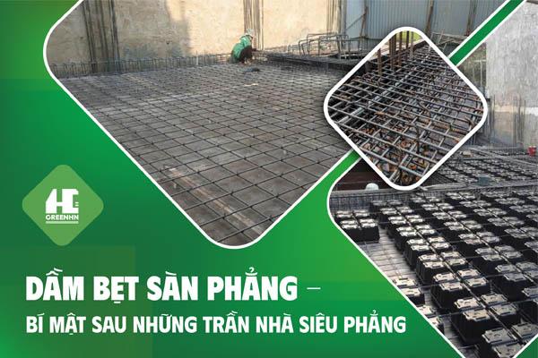 Dầm bẹt sàn không dầm - Bí mật sau những trần nhà siêu phẳng