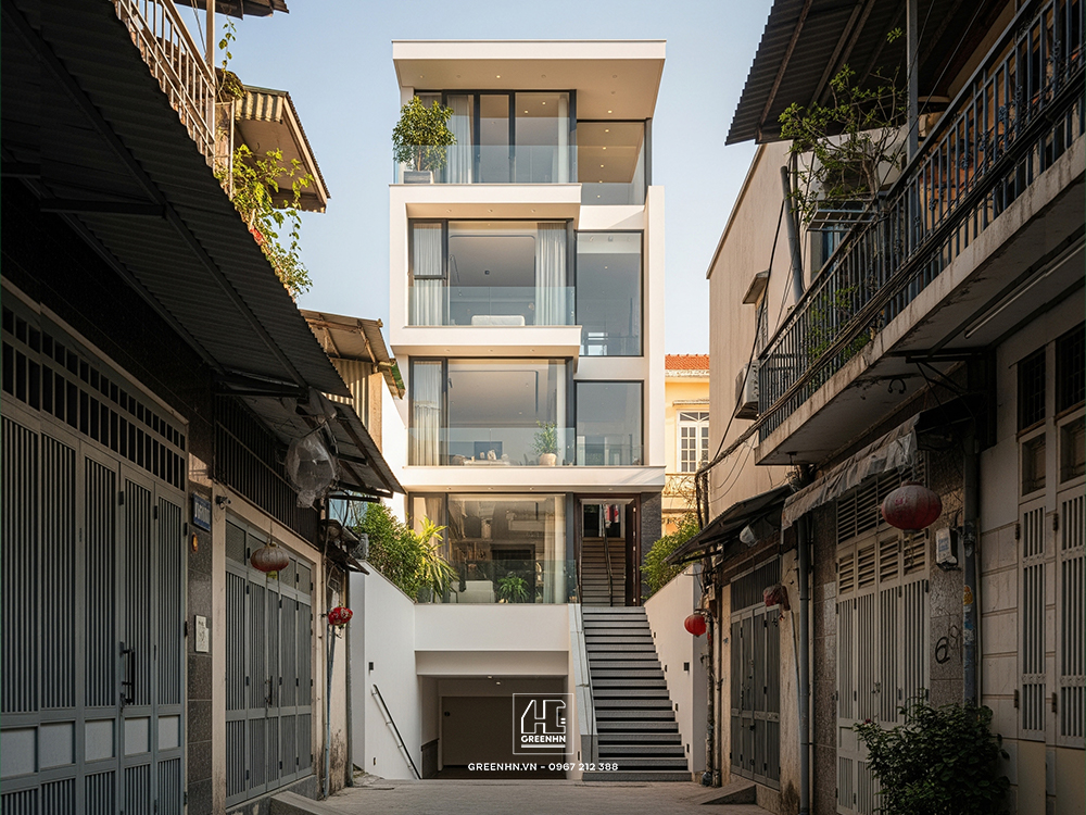 Giải pháp thi công nhà cuối hẻm cụt