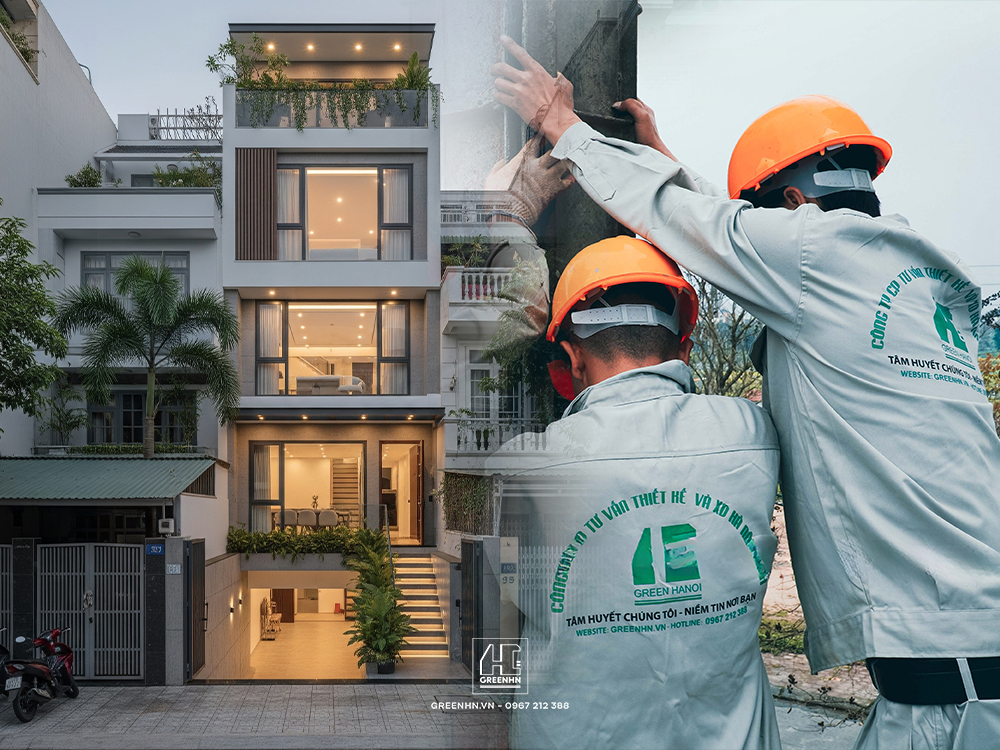Lưu ý kỹ thuật khi thi công nhà 4 tầng có tầng hầm