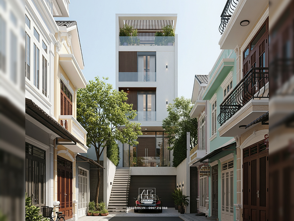 Quy định xây dựng tầng hầm nhà cuối hẻm cụt
