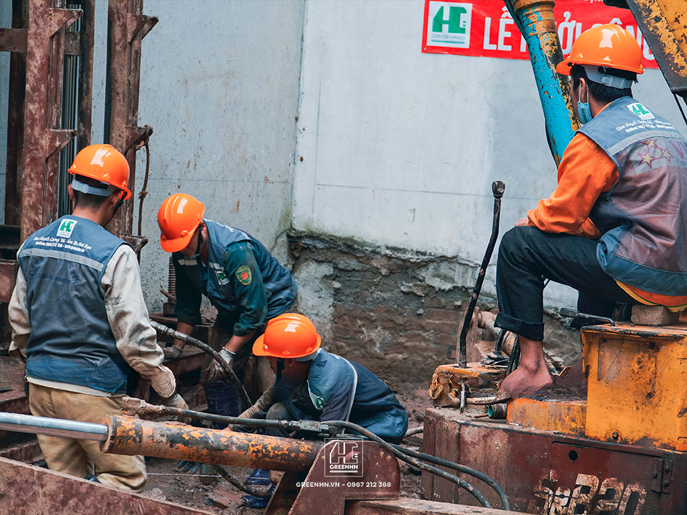 Những thách thức khi thi công nhà phố có tầng hầm