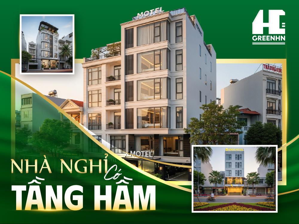 Xây nhà nghỉ có tầng hầm