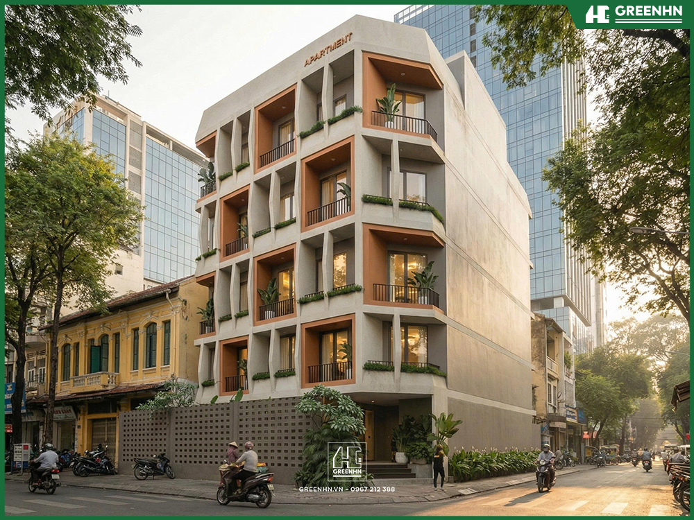 Chung cư mini giải ph&aacute;p nh&agrave; ở đ&ocirc; thị hiện đại