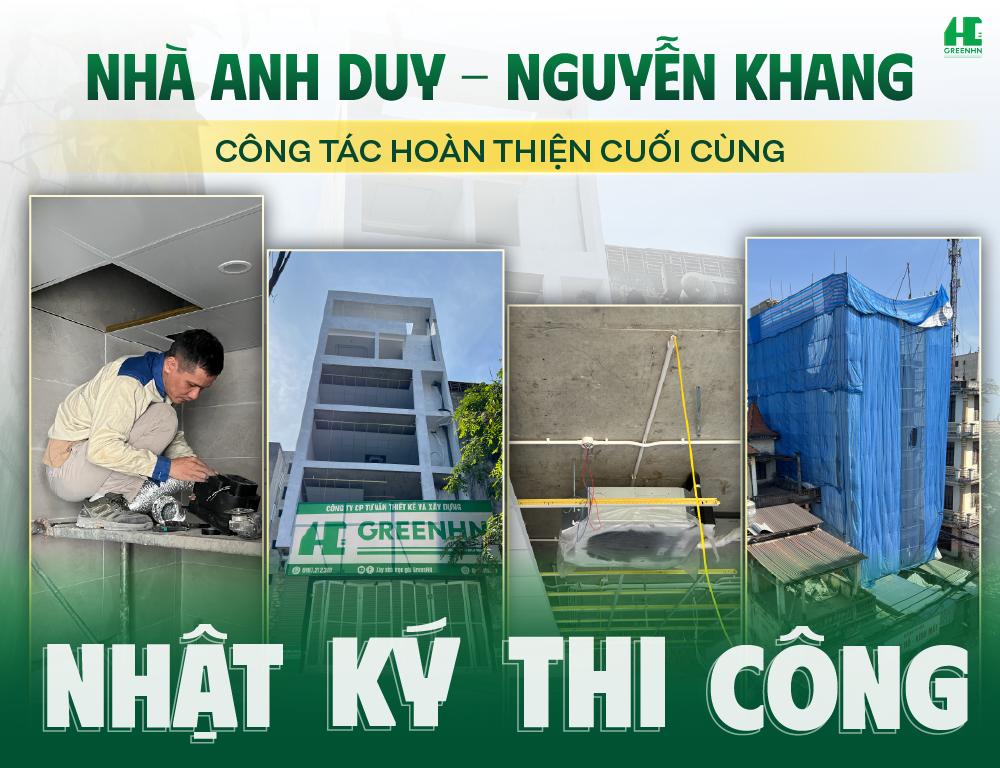 Nhật ký công trình: Công tác hoàn thiện cuối cùng tòa nhà dòng tiền 1,8 tỷ/năm