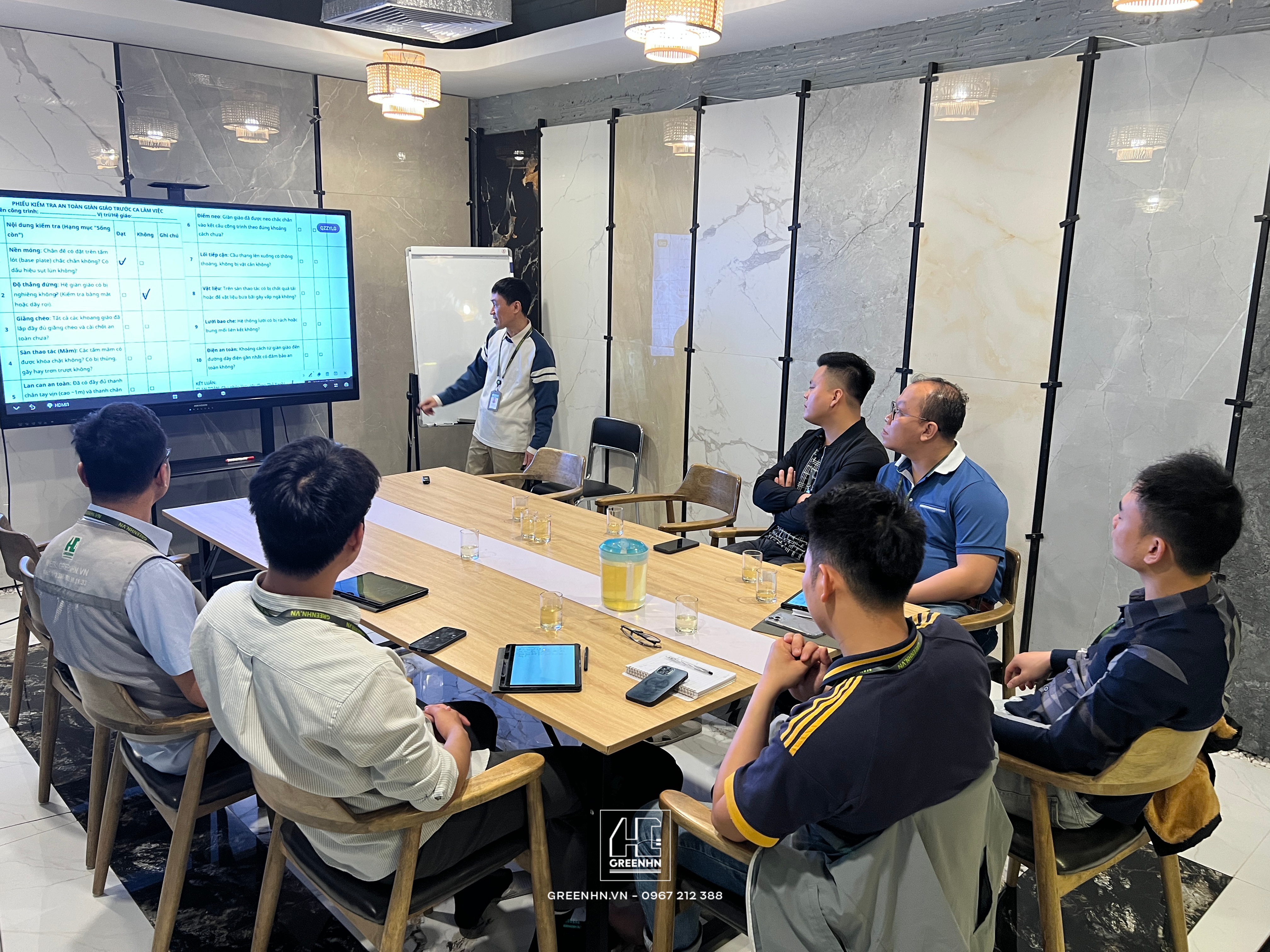 Đào tạo nội bộ an toàn công trường