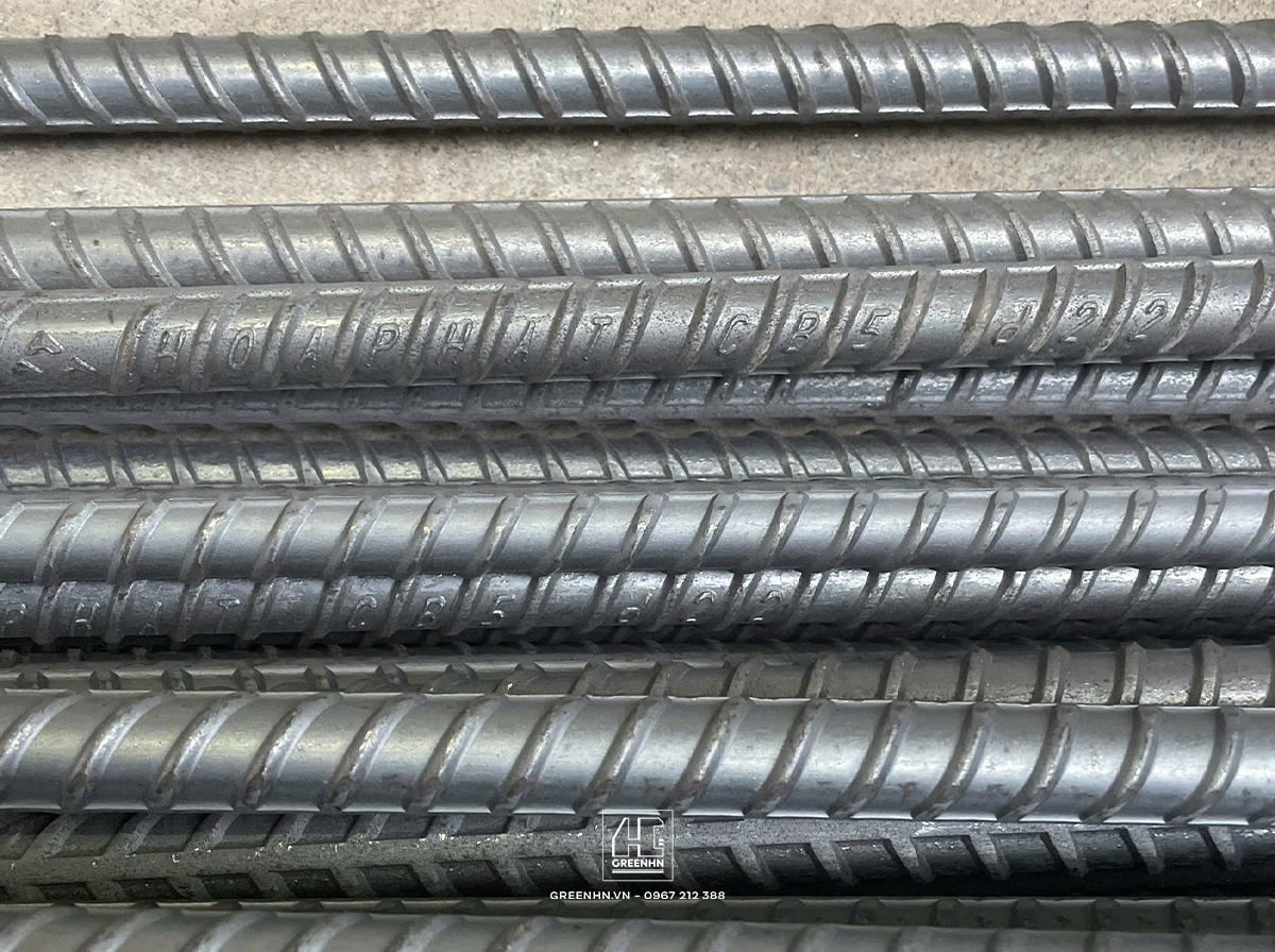 Thép chuẩn trong làm móng