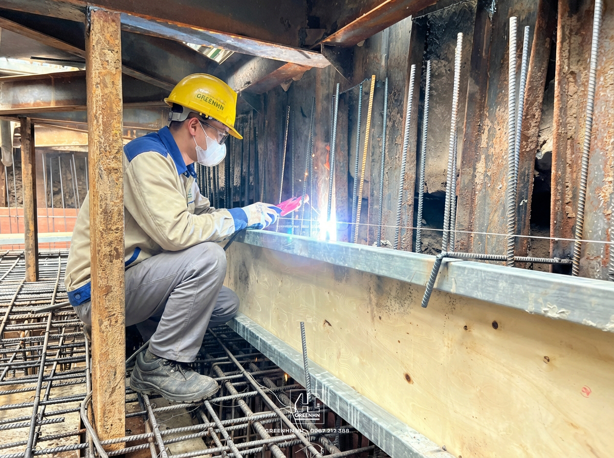 Công tác thi công hầm