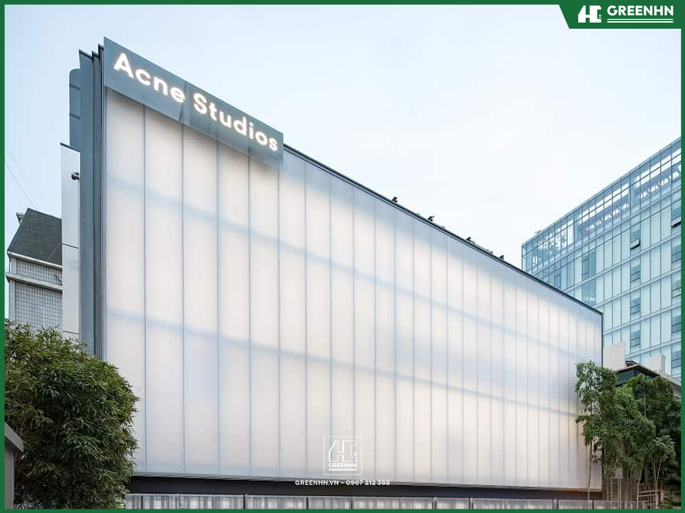 Hệ v&aacute;ch k&iacute;nh mặt dựng