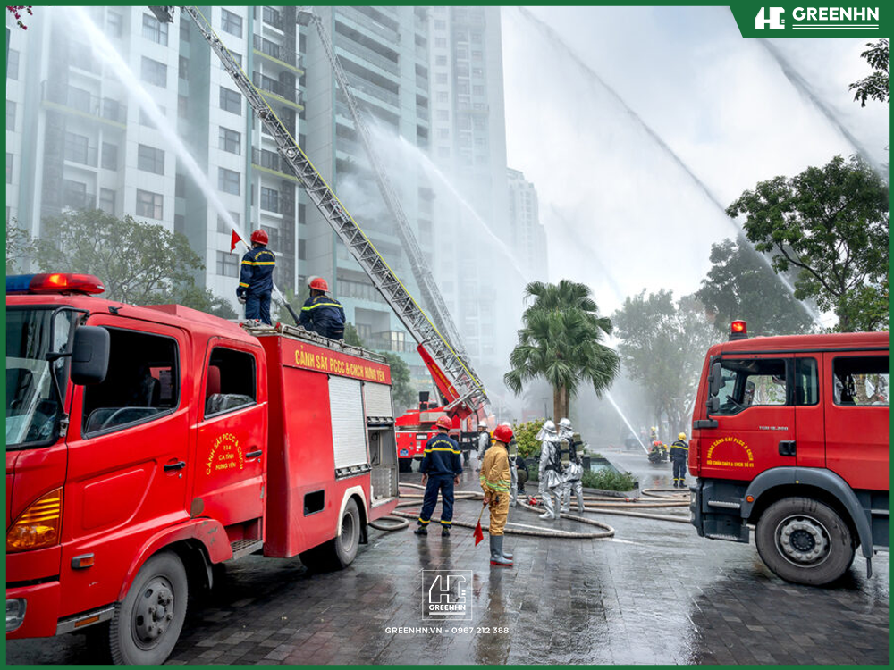 Đảm bảo giao th&ocirc;ng phục vụ chữa ch&aacute;y