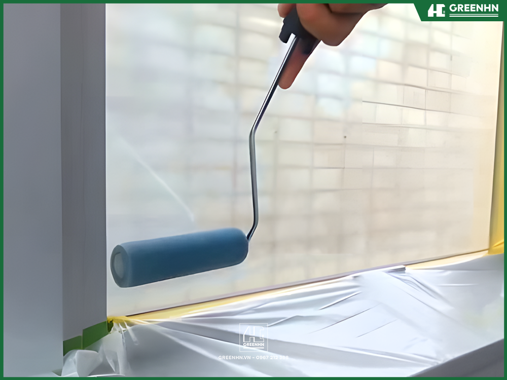 Sơn nano ceramic c&aacute;ch nhiệt tự l&agrave;m sạch