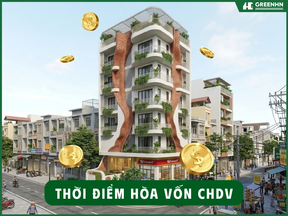 Thời điểm h&ograve;a vốn đầu tư căn hộ dịch vụ 2026
